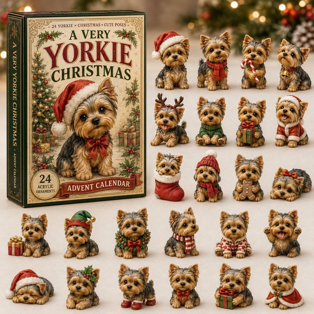 A Very Yorkie Christmas advent calendar