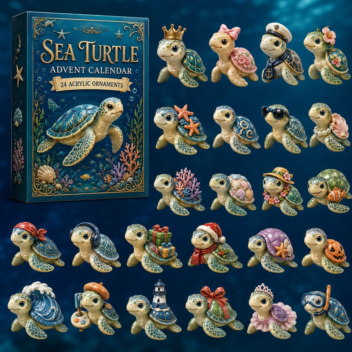 A Year Of Sea Turtle advent calendar