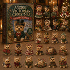 A Yorkie Victorian Christmas advent calendar