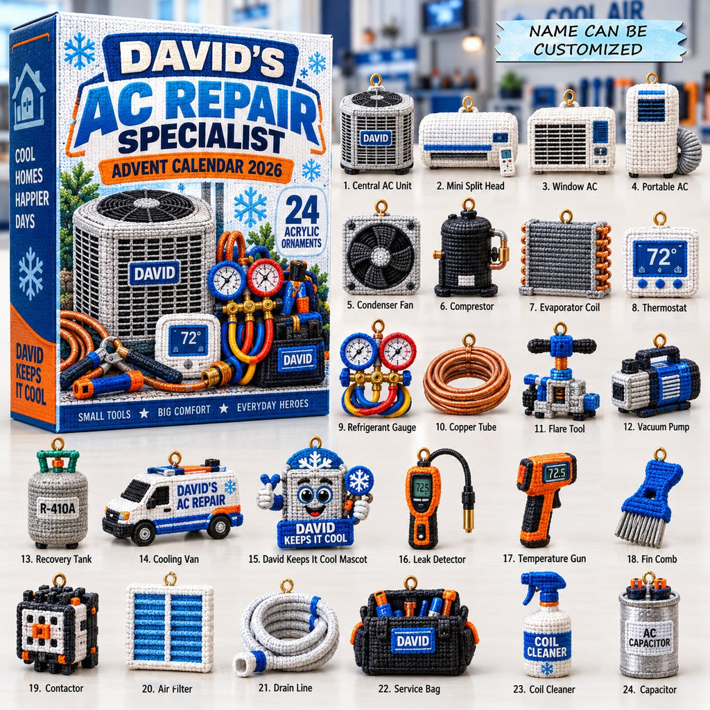 AC Repair advent calendar