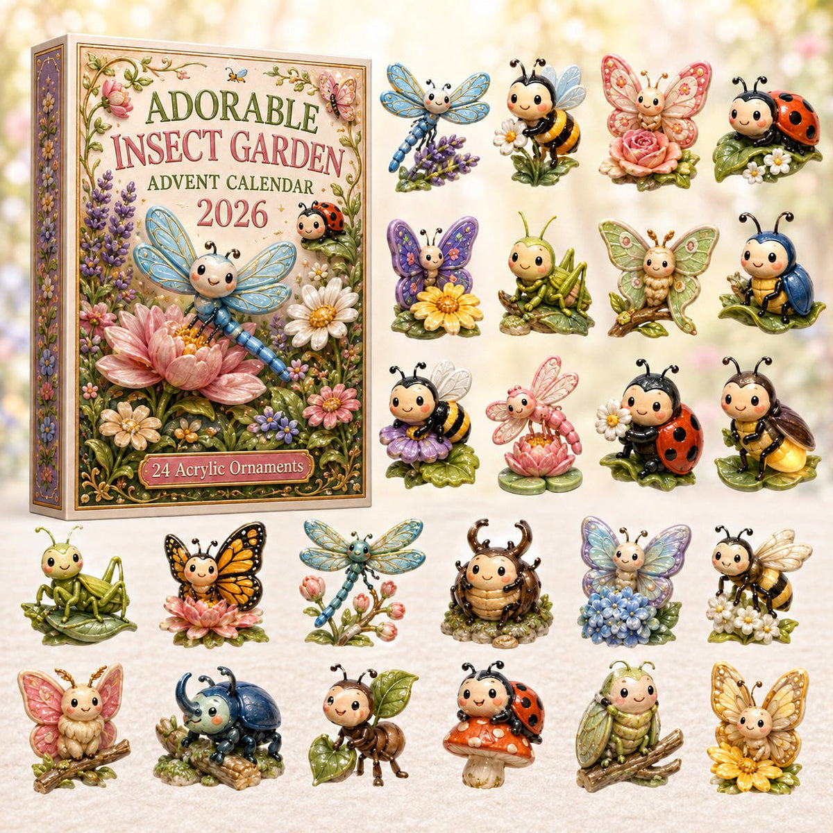 Adorable Insect Garden advent calendar