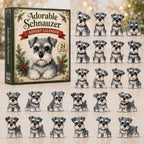 Adorable Schnauzer advent calendar