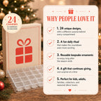 Advent calendar size and contents