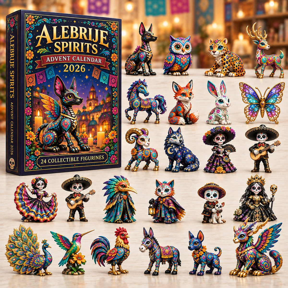 Alebrije Spirits Night advent calendar