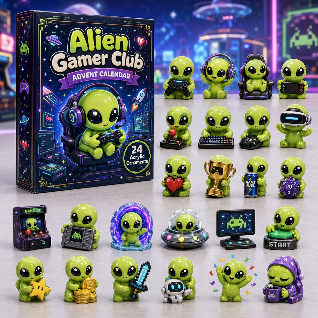 Alien Gamer Club advent calendar