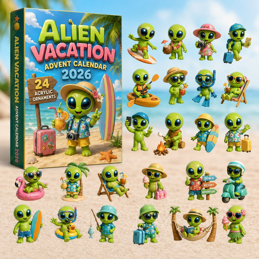 Alien Vacation advent calendar