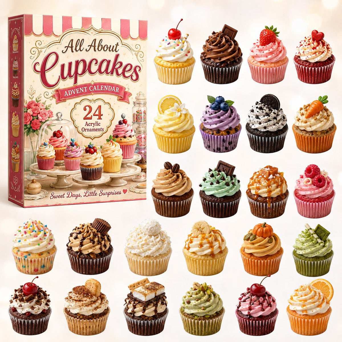 All About Cupcakes advent calendar