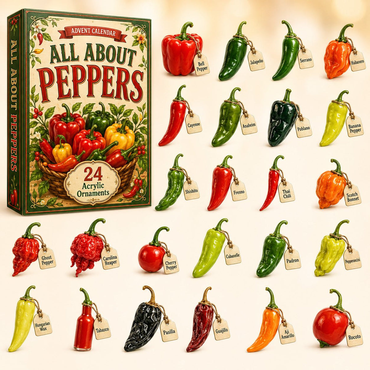 All About Peppers advent calendar