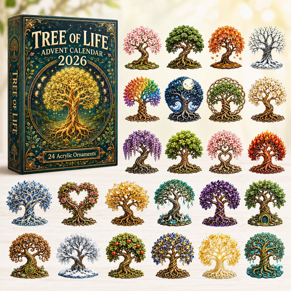 All Year Tree Of Life advent calendar