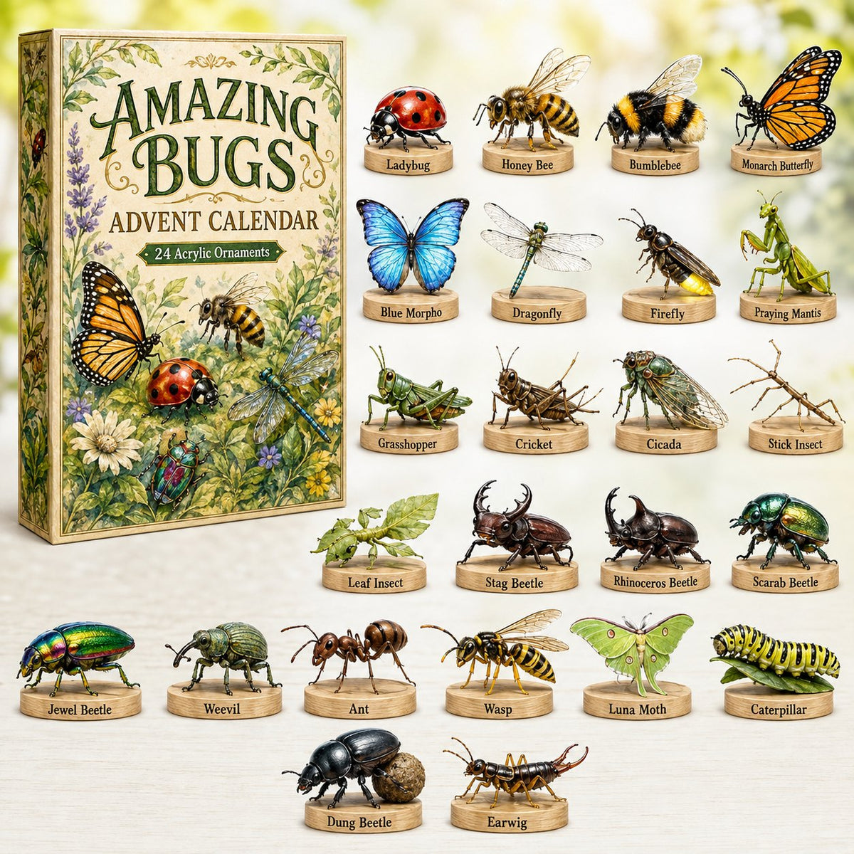 Amazing Bugs advent calendar
