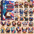 America 250 Eagle Heroes advent calendar