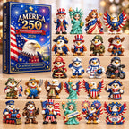 America 250 Patriotic Heroes advent calendar