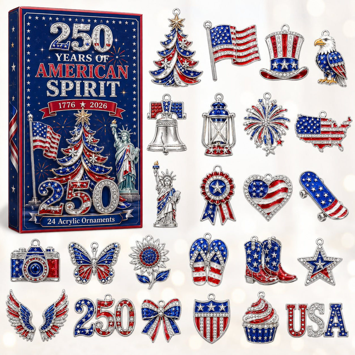 America 250th Icons advent calendar