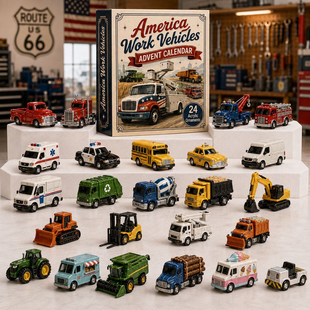 America Work Vehicles advent calendar