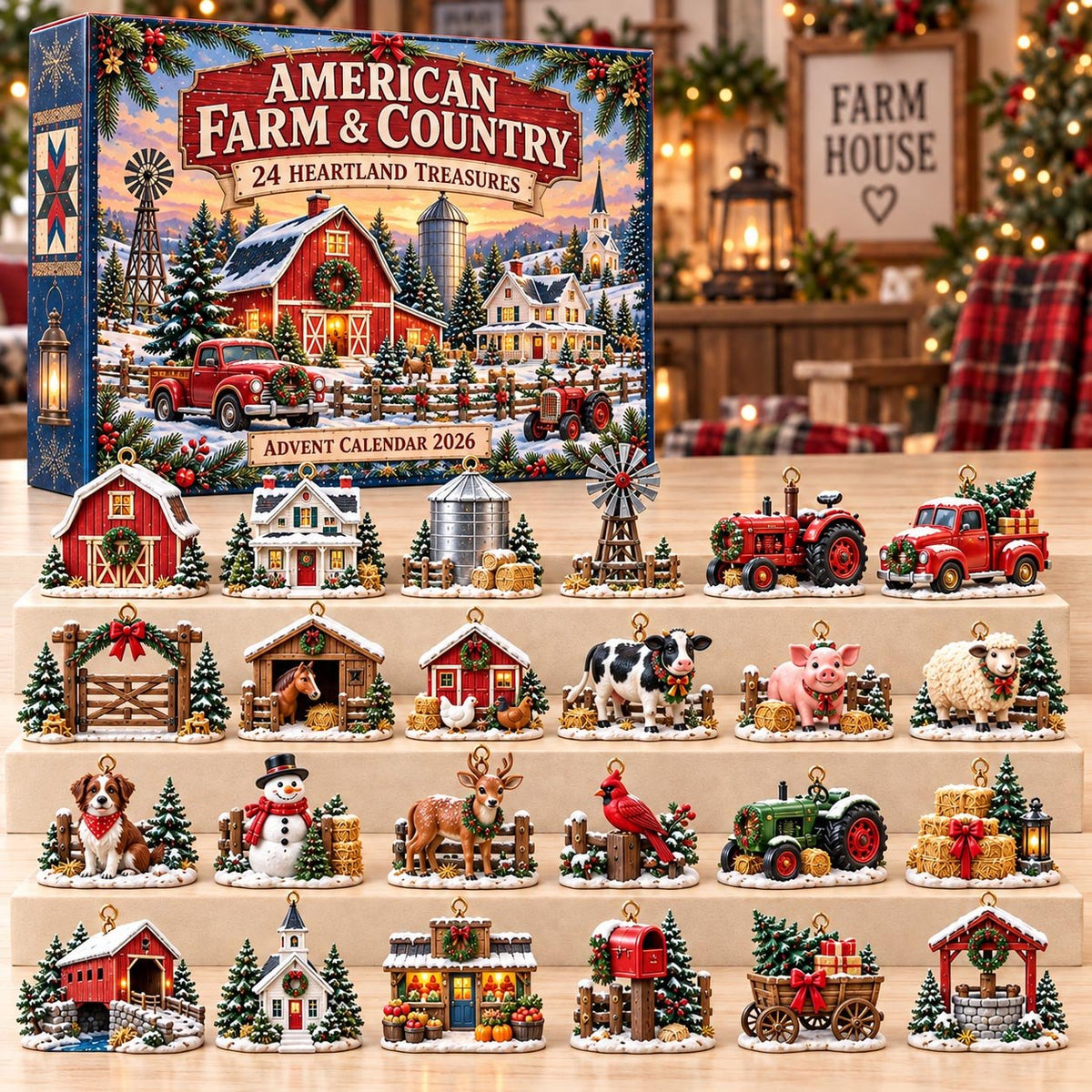 American Farm Country advent calendar