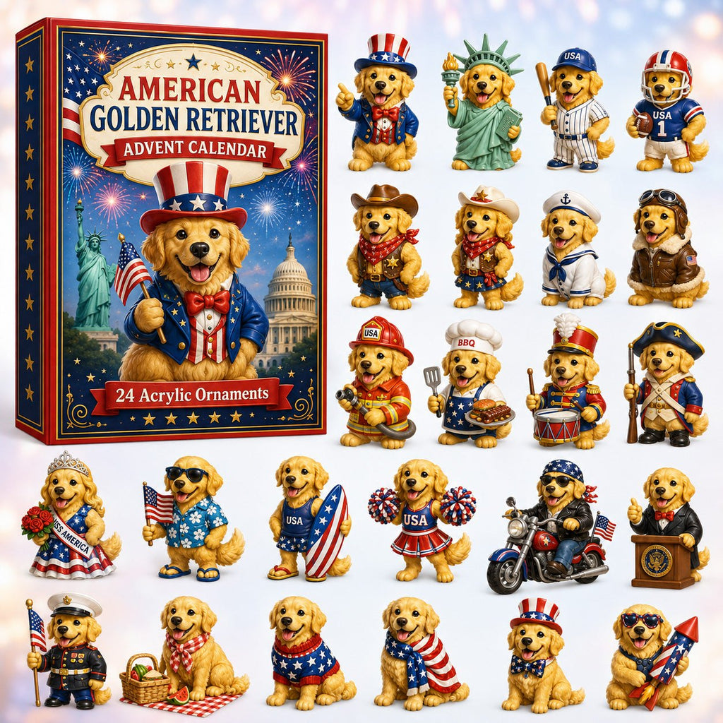 American Golden Retriever advent calendar