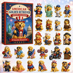 American Golden Retriever advent calendar