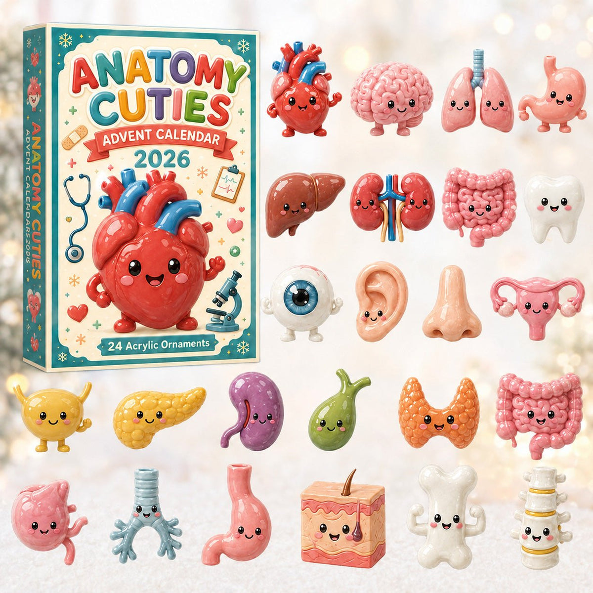 Anatomy Cuties advent calendar