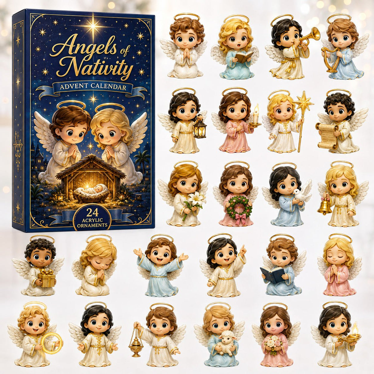 Angels of Nativity advent calendar