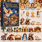 Angels Over Bethlehem advent calendar