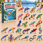 Animal Art Fishing Lures advent calendar