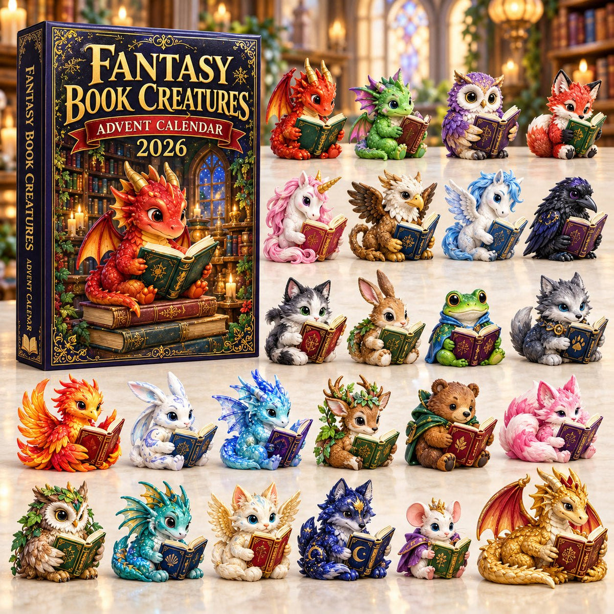 Animal Library advent calendar