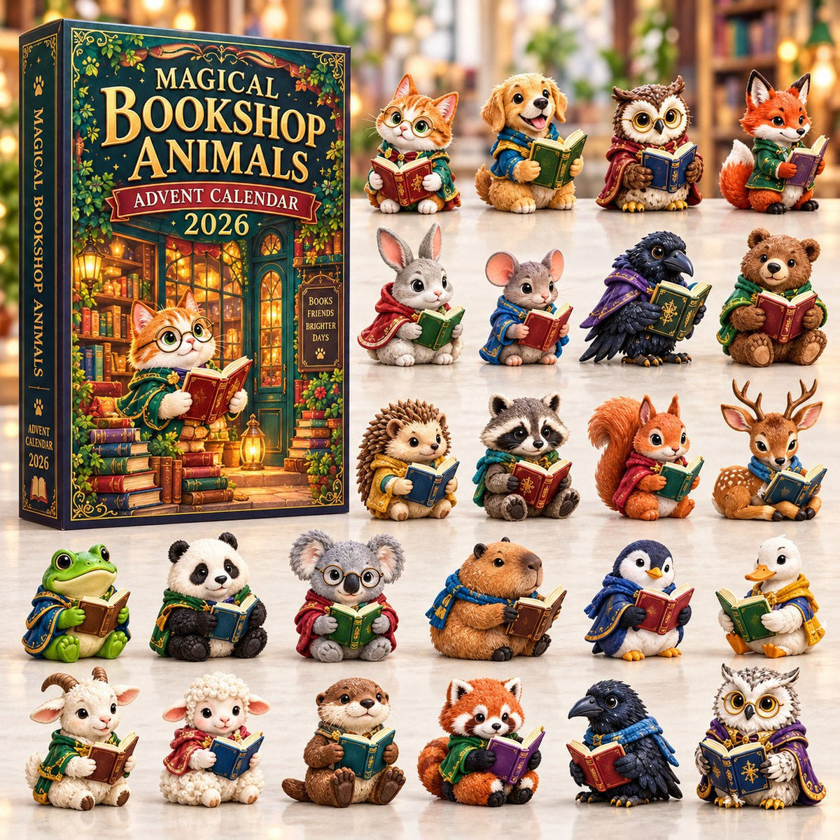 Animal Library advent calendar