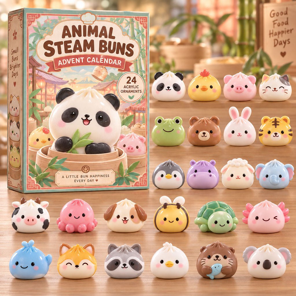 Animal Steam Buns advent calendar