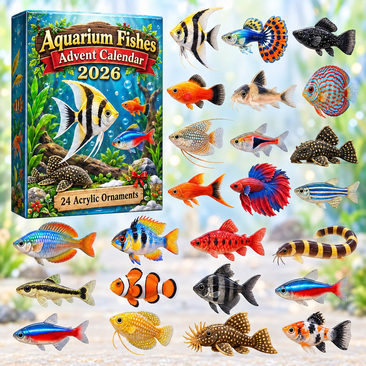Aquarium Fishes advent calendar
