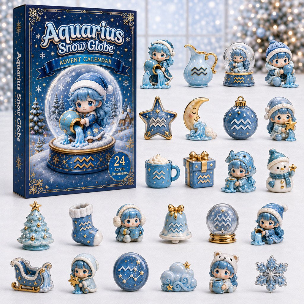 Aquarius Snow Globe advent calendar