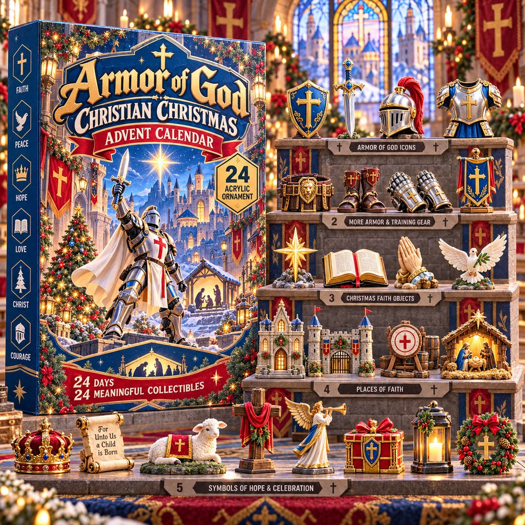 Armor of God Christian Christmas advent calendar