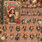 Artist Christmas advent calendar