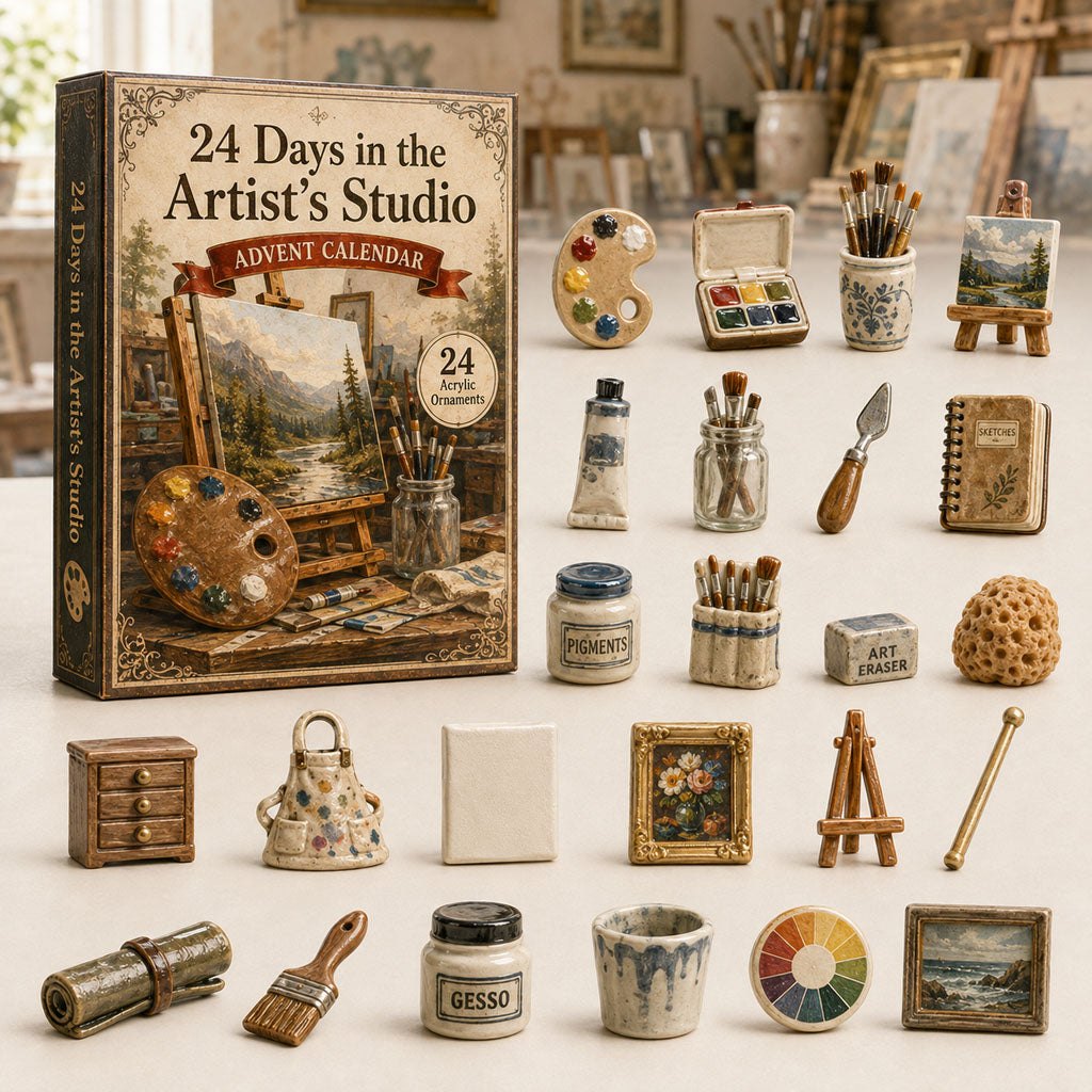 Artist Studio advent calendar
