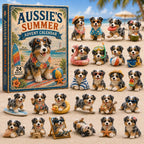 Aussie Summer Dog advent calendar