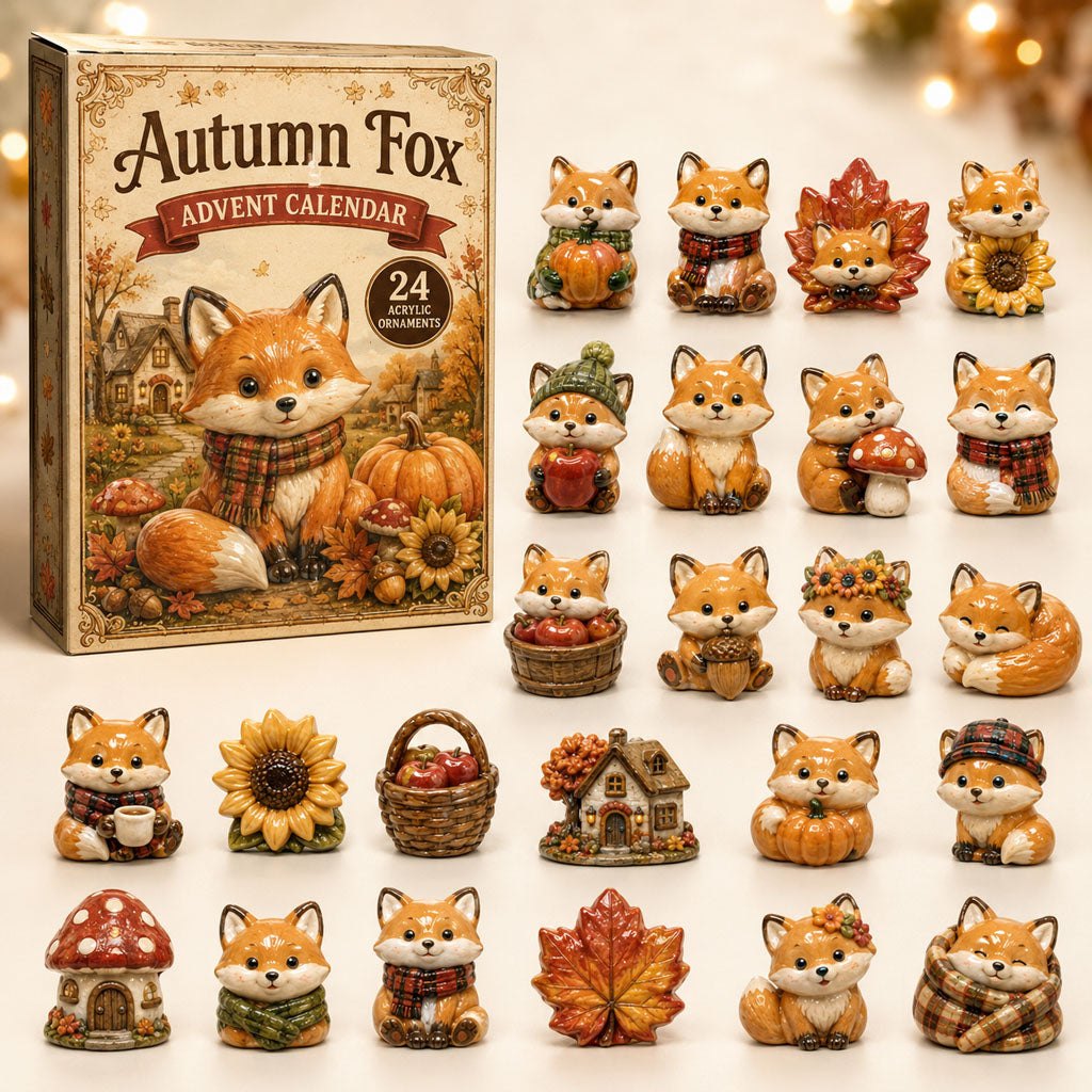 Autumn Fox advent calendar