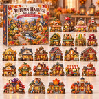Autumn Harvest Village advent calendar
