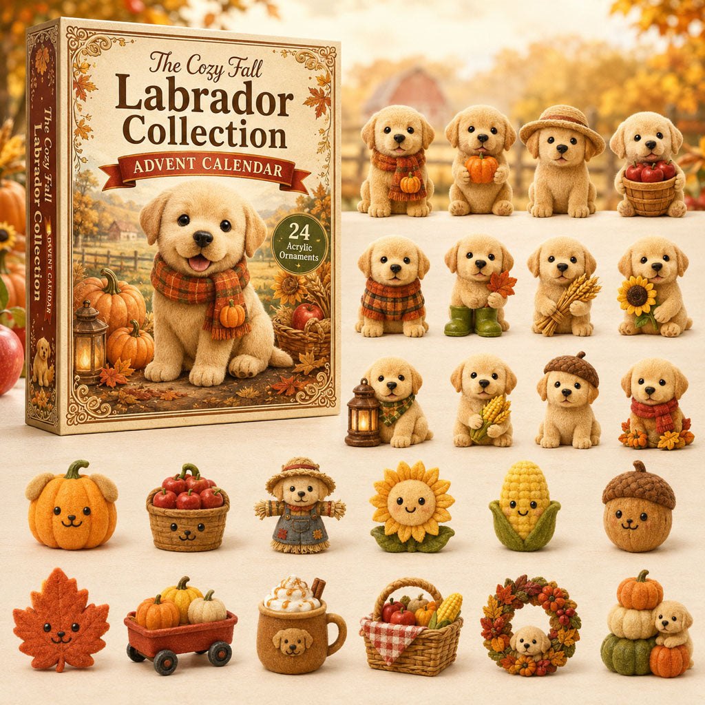 Autumn Labrador advent calendar