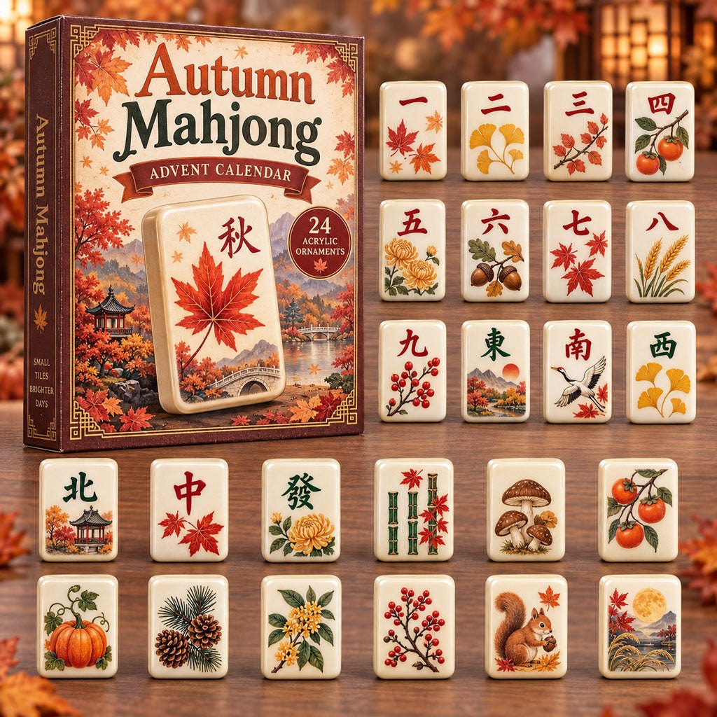 Autumn Mahjong advent calendar