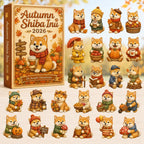 Autumn Shiba Inu advent calendar