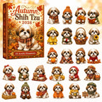 Autumn Shih Tzu advent calendar