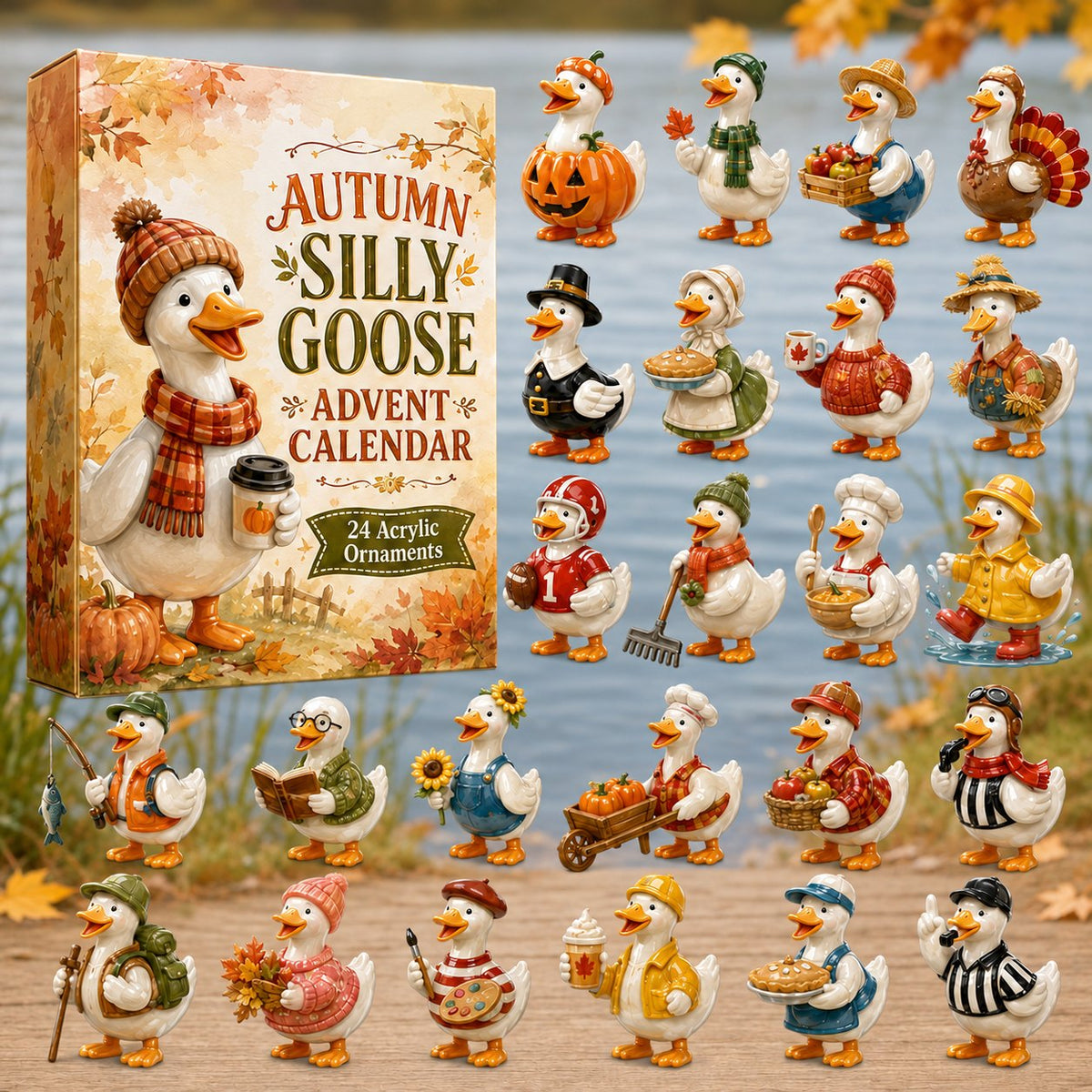Autumn Silly Goose advent calendar