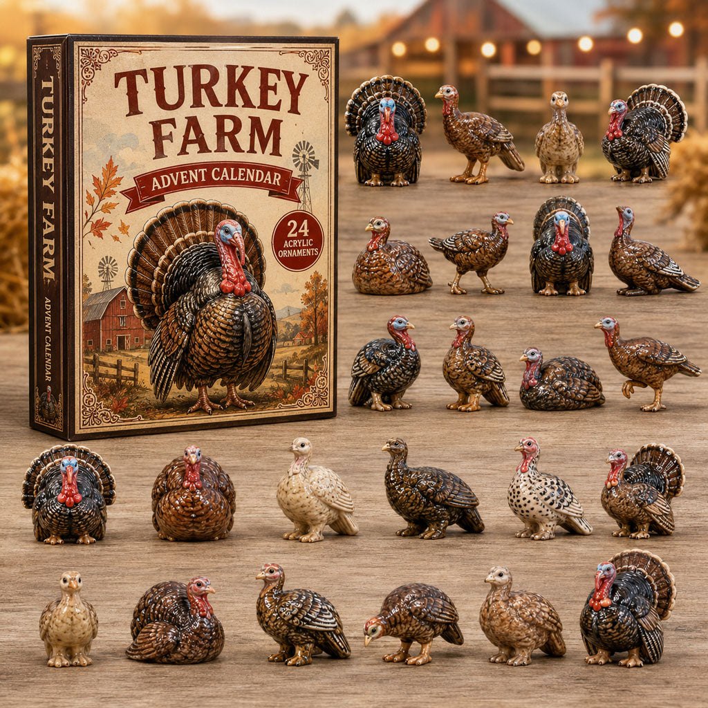 Autumn Turkey advent calendar
