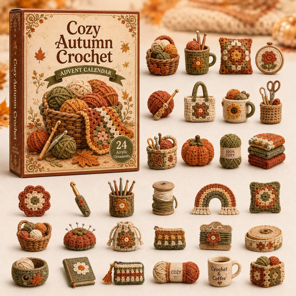 Autumn Vibe Crochet advent calendar