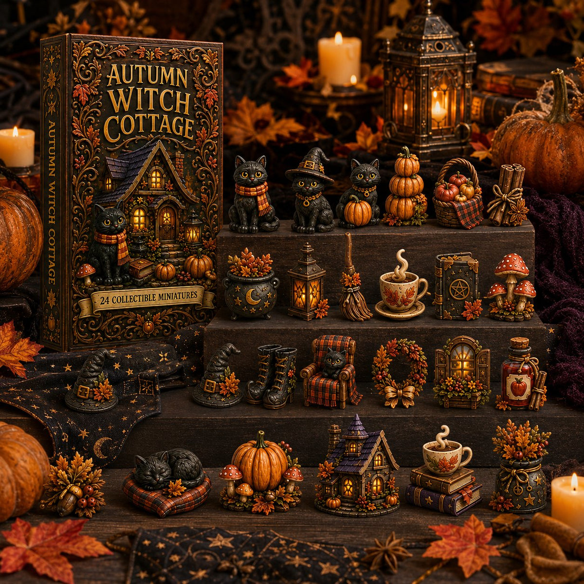 Autumn Witch Cottage advent calendar