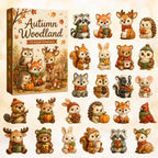 Autumn Woodland Animals advent calendar