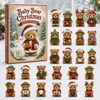 Baby Bear Christmas advent calendar