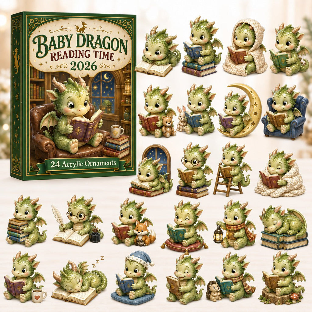 Baby Dragon Reading Time advent calendar
