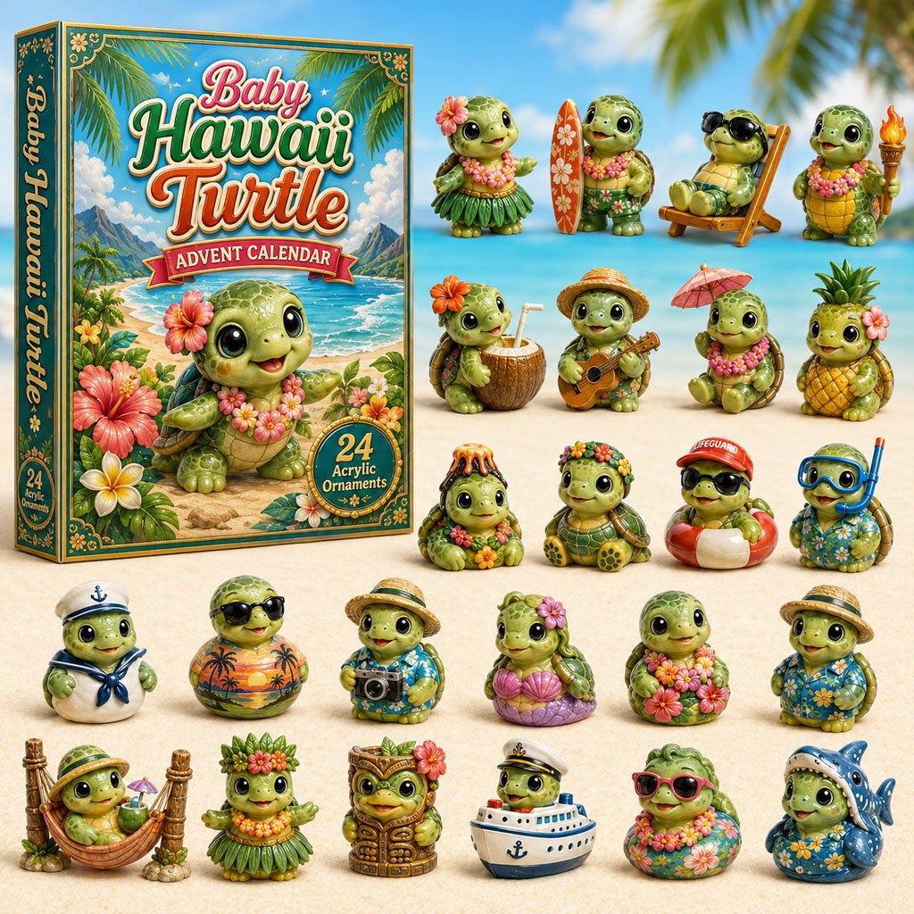 Baby Hawaii Turtle advent calendar