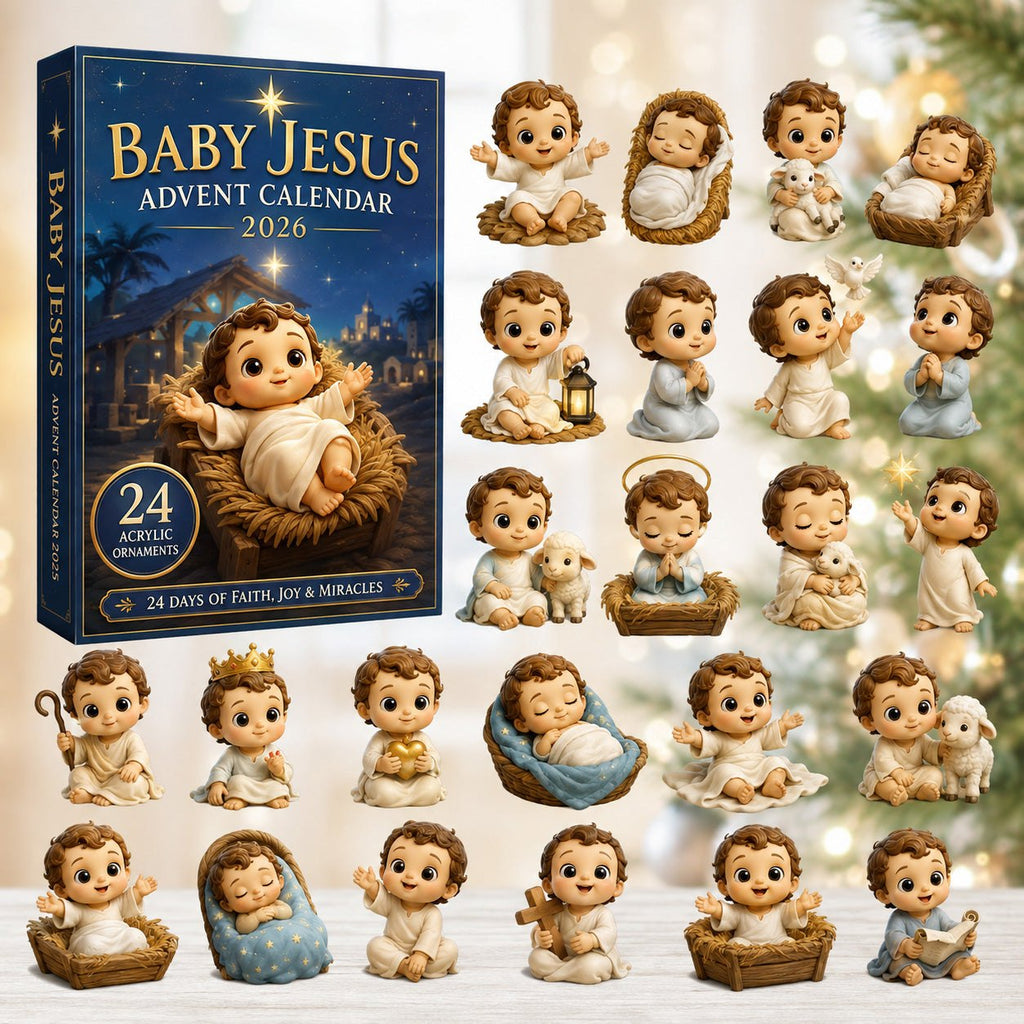 Baby Jesus advent calendar