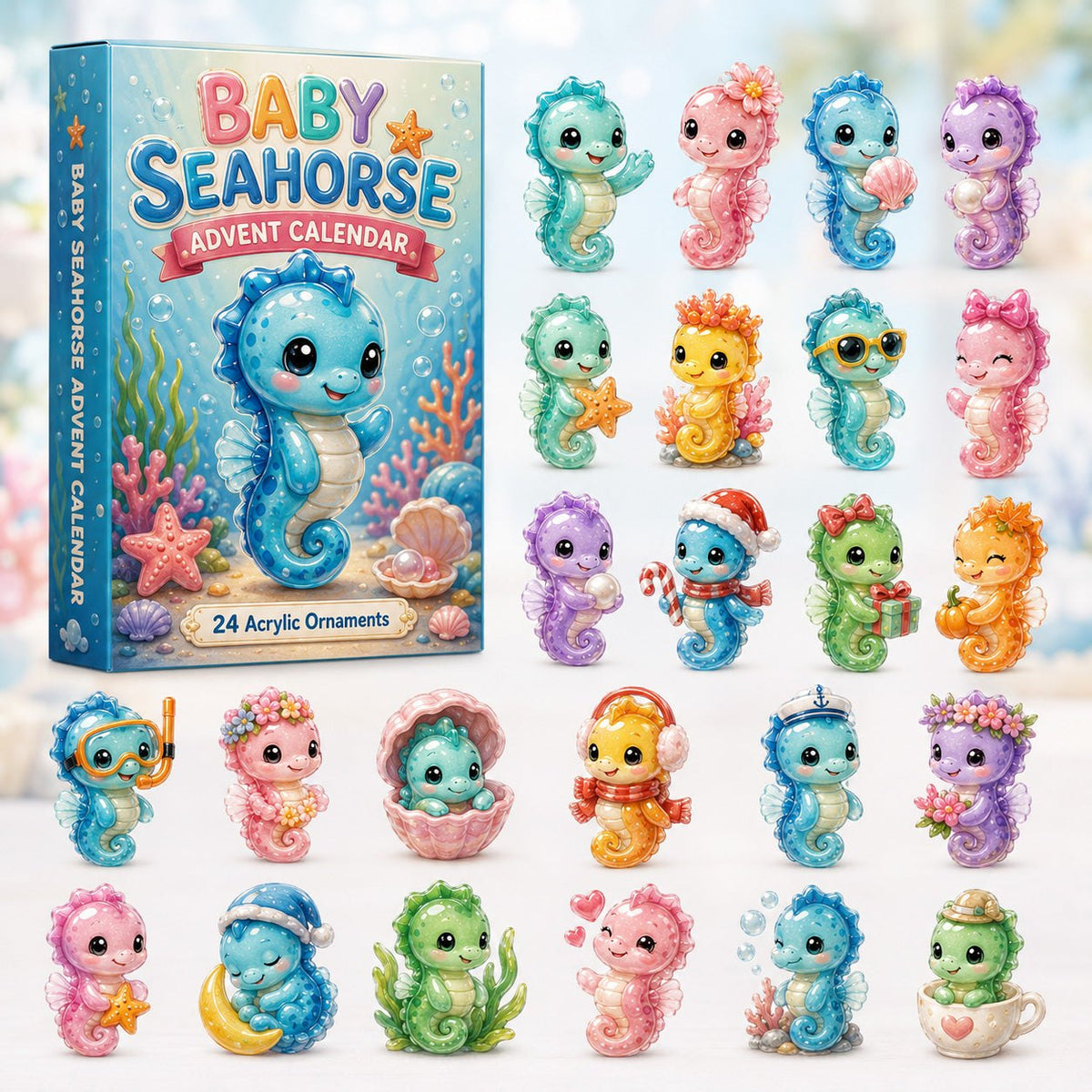 Baby Seahorse advent calendar
